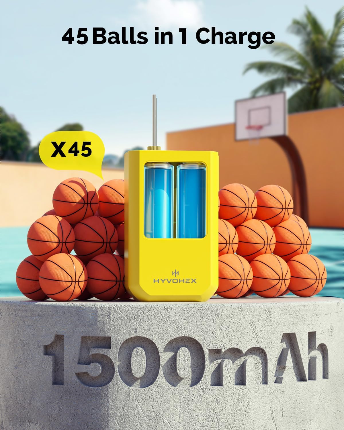 HYVOHEX Electric Ball Pump - Hình 3