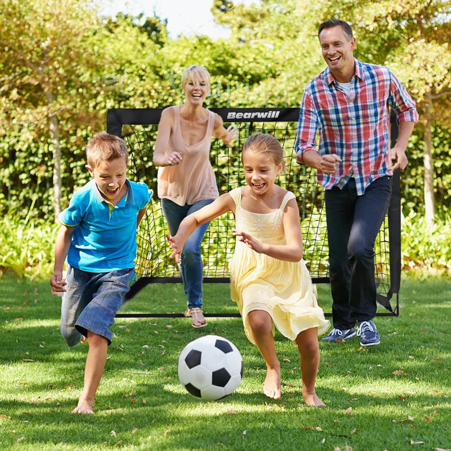 Bearwill Portable Soccer Goal Set - Hình 8