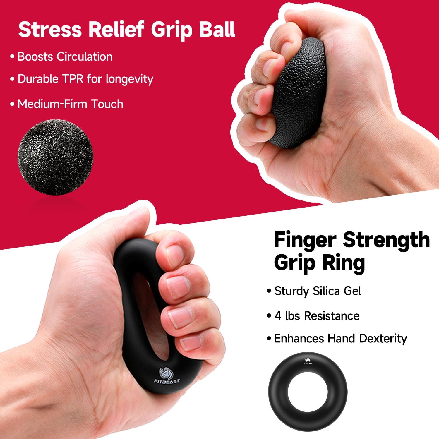FITBEAST Hand Grip Strengthener Kit - Hình 4