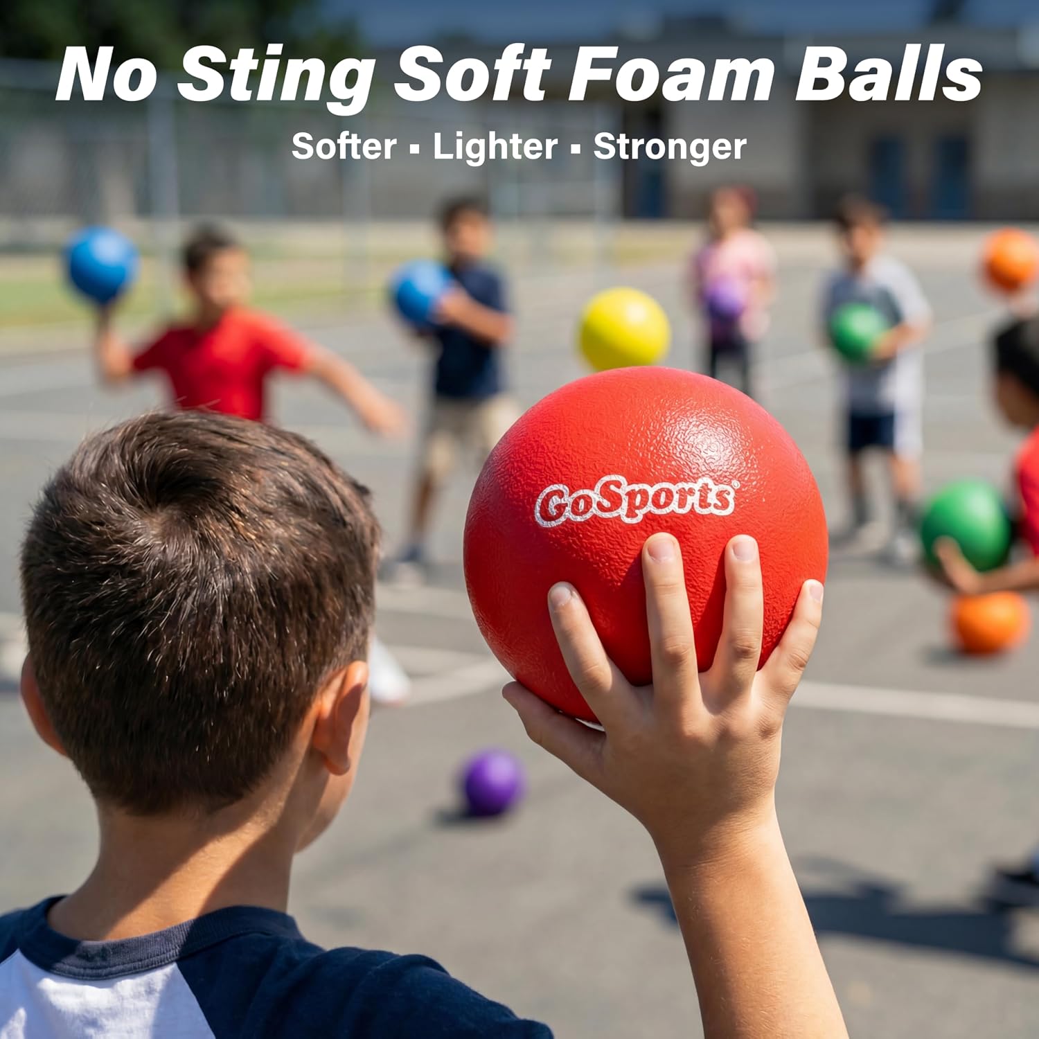 GoSports Soft Foam Dodgeball Set - Hình 2