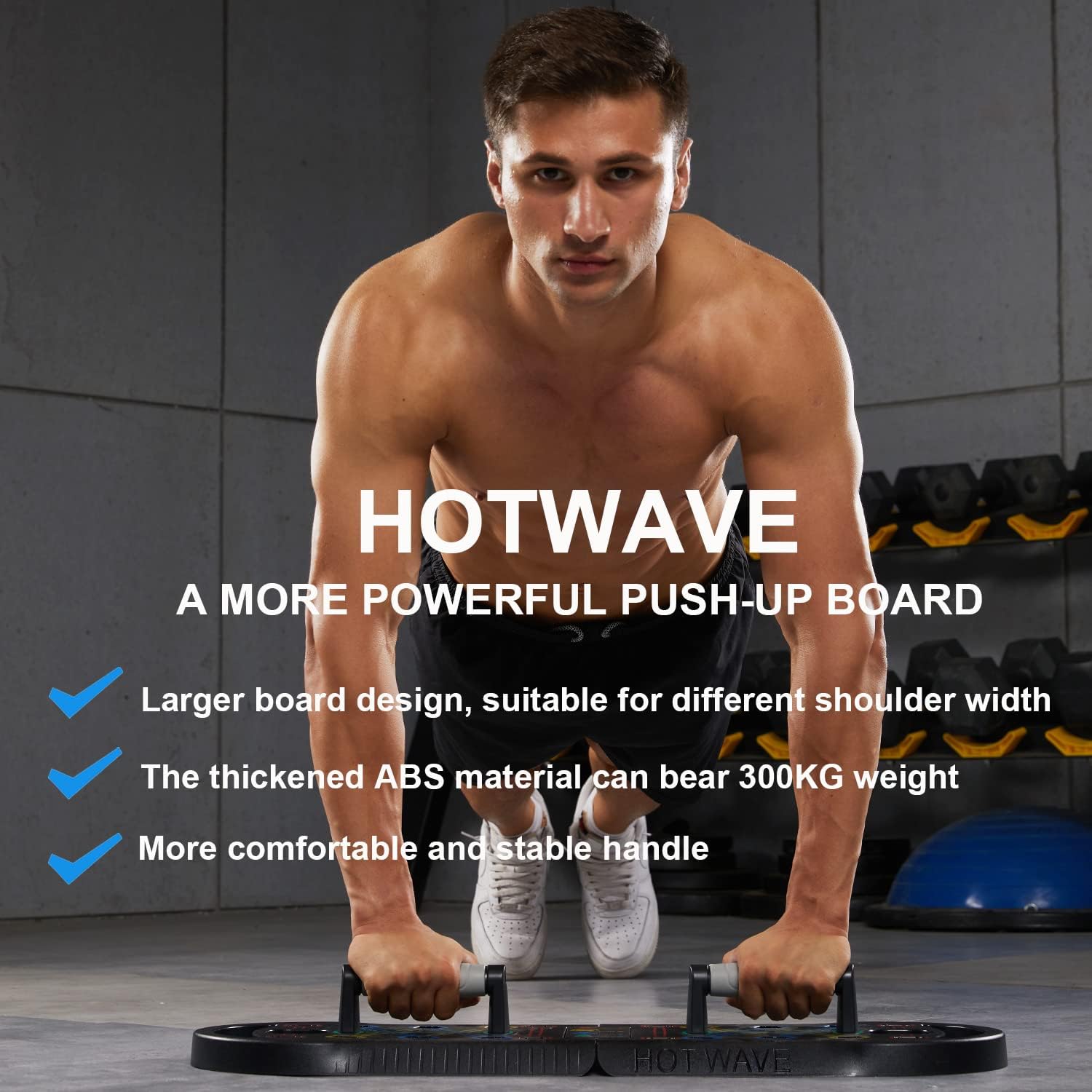 Hotwave Foldable Push-Up Board - Hình 5