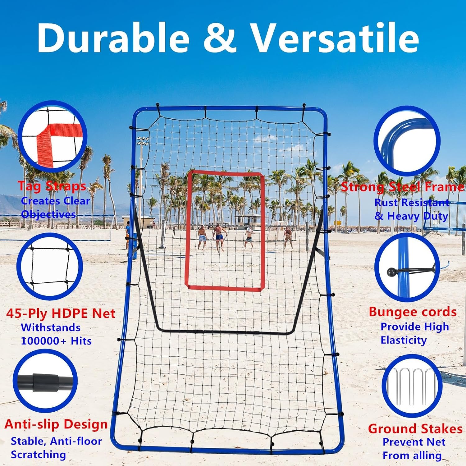 ProFlex Volleyball Rebounder Net - Hình 3