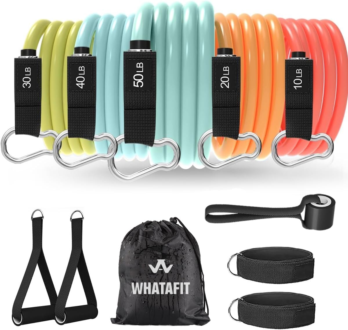 WHATAFIT Resistance Bands Set - Hình 8