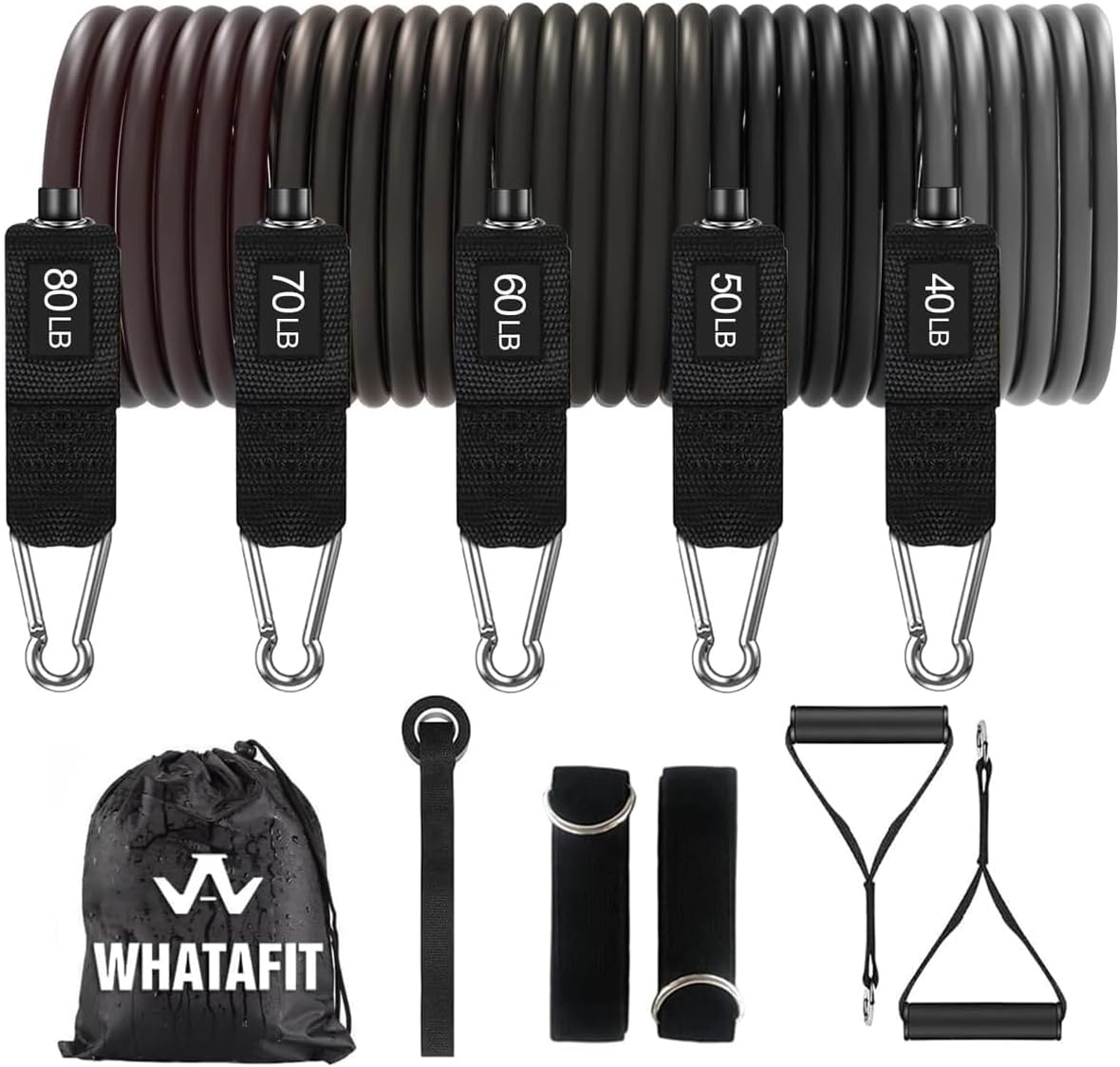 WHATAFIT Resistance Bands Set - Hình 28