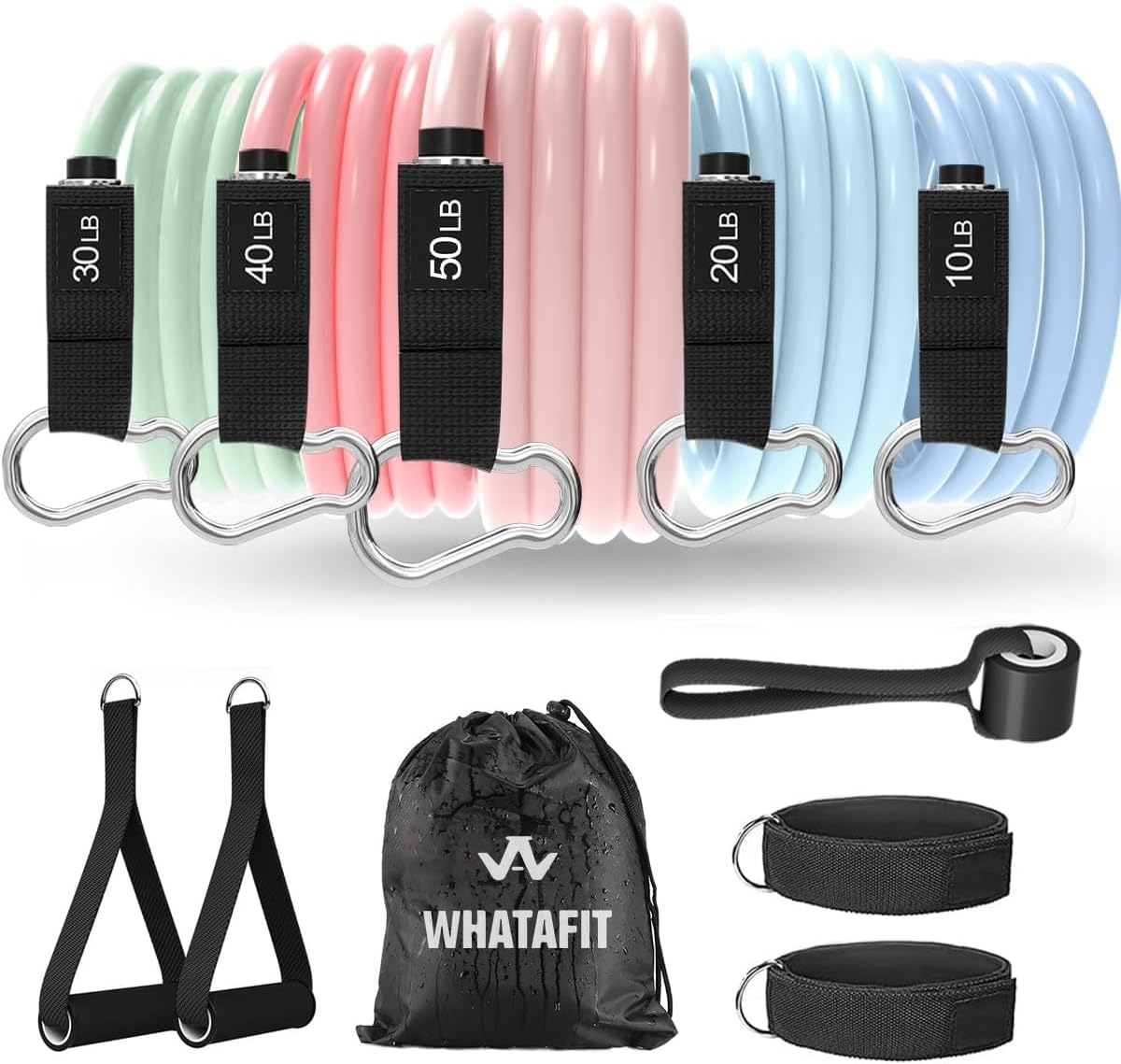 WHATAFIT Resistance Bands Set - Hình 12