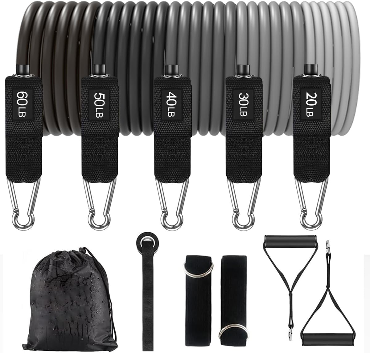 WHATAFIT Resistance Bands Set - Hình 17
