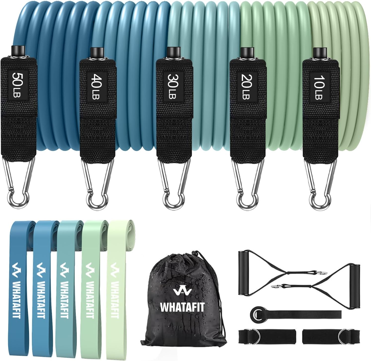 WHATAFIT Resistance Bands Set - Hình 22