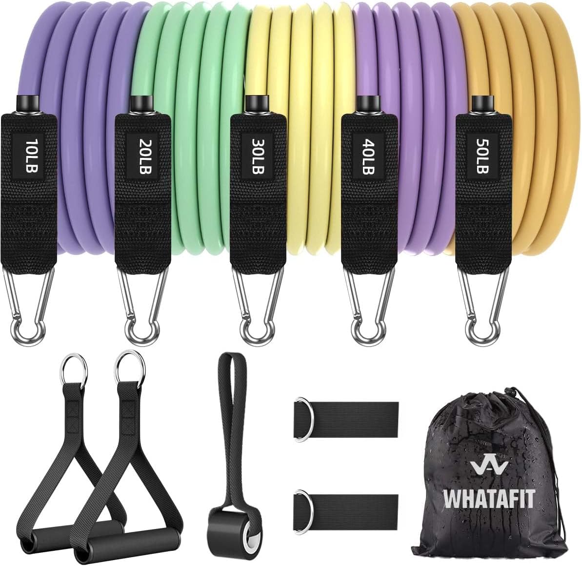 WHATAFIT Resistance Bands Set - Hình 14